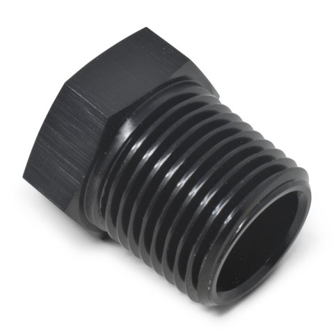 Russell Performance 1/2in Male to 3/8in Female Pipe Bushing Reducer (Black) thumbnail 7