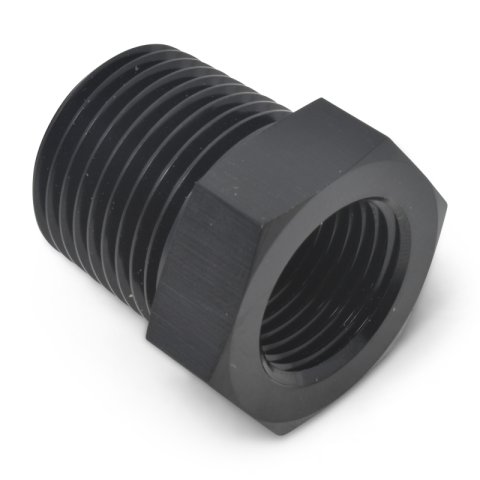 Russell Performance 1/2in Male to 3/8in Female Pipe Bushing Reducer (Black) thumbnail 8