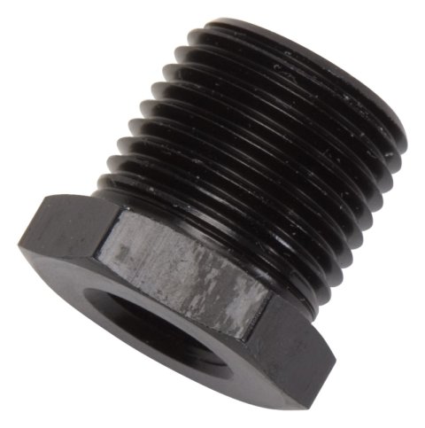 Russell Performance 1/2in Male to 3/8in Female Pipe Bushing Reducer (Black) thumbnail 9