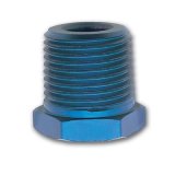 Russell Performance 1/2in Male to 1/4in Female Pipe Bushing Reducer (Blue) thumbnail 2
