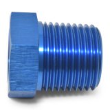 Russell Performance 1/2in Male to 1/4in Female Pipe Bushing Reducer (Blue) thumbnail 8