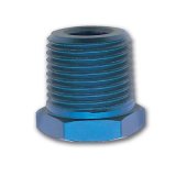 Russell Performance 1in Male to 3/4in Female Pipe Bushing Reducer (Blue) thumbnail 2