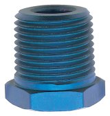 Russell Performance 1in Male to 3/4in Female Pipe Bushing Reducer (Blue) thumbnail 7