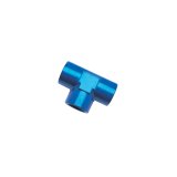 Russell Performance 3/8in Female Pipe Tee Fitting (Blue) thumbnail 3