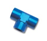 Russell Performance 3/8in Female Pipe Tee Fitting (Blue) thumbnail 8