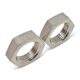 Russell Performance -4 AN Bulkhead Nuts 7/16in -20 Thread Size (Endura) thumbnail 5