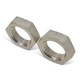 Russell Performance -4 AN Bulkhead Nuts 7/16in -20 Thread Size (Endura) thumbnail 7