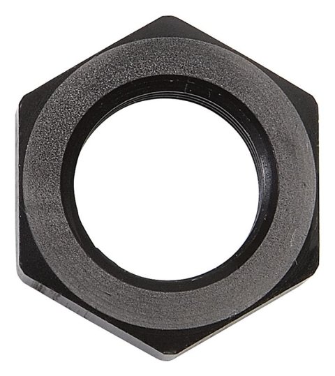 Russell Performance -6 AN Bulkhead Nuts 9/16in -18 Thread Size (Black) thumbnail 3