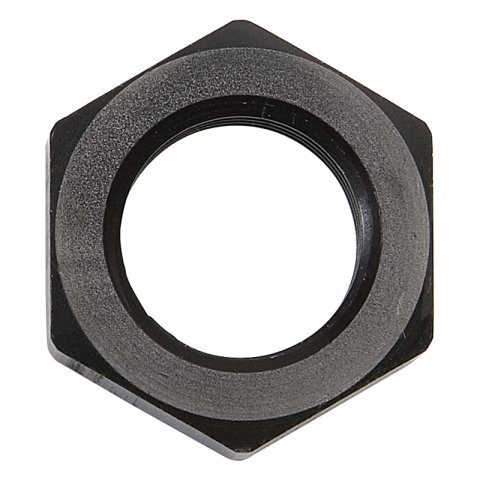 Russell Performance -6 AN Bulkhead Nuts 9/16in -18 Thread Size (Black) thumbnail 4
