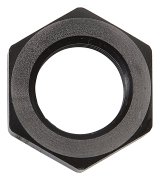 Russell Performance -12 AN Bulkhead Nuts 1 1/16in -12 Thread Size (Black) thumbnail 2