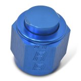 Russell Performance -8 AN Flare Cap (Blue) thumbnail 6