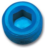 Russell Performance 1/8in Allen Socket Pipe Plug (Blue) thumbnail 9