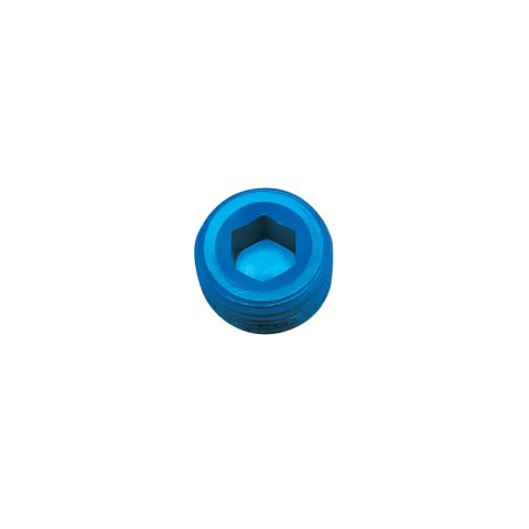 Russell Performance 1/4in Allen Socket Pipe Plug (Blue) thumbnail 5