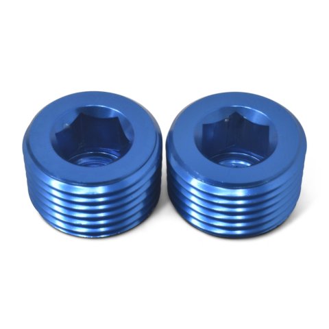 Russell Performance 1/4in Allen Socket Pipe Plug (Blue) thumbnail 6