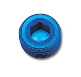 Russell Performance 3/8in Allen Socket Pipe Plug (Blue) thumbnail 5