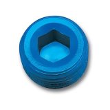 Russell Performance 1/2in Allen Socket Pipe Plug (Blue) thumbnail 2