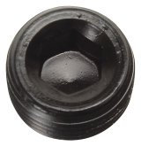 Russell Performance 1/2in Allen Socket Pipe Plug (Black) thumbnail 3