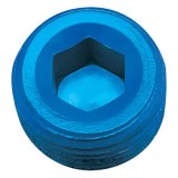 Russell Performance 3/4in Allen Socket Pipe Plug (Blue) thumbnail 4