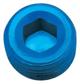 Russell Performance 3/4in Allen Socket Pipe Plug (Blue) thumbnail 6