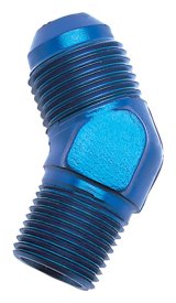Russell Performance -6 AN to 3/8in NPT 45 Degree Flare to Pipe Adapter thumbnail 4