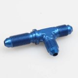 Russell Performance -4 AN Flare Bulkhead Tee On Run Fitting thumbnail 2