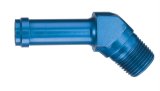 Russell Performance -4 AN 45 Degree 1/8in Pipe to 1/4in Tube Adapter thumbnail 1