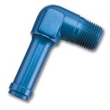 Russell Performance -6 AN 90 Degree 1/4in Pipe to 3/8in Tube Adapter thumbnail 2