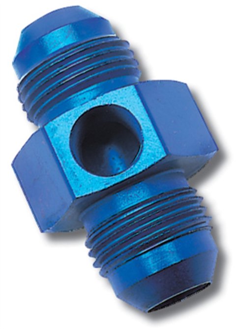 Russell Performance -8 AN Fuel Union Pressure Adapter (Blue) thumbnail 6