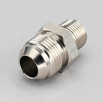 Russell Performance -10 AN to 3/8in NPT Straight Flare to Pipe (Endura) thumbnail 2