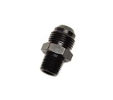 Russell Performance -10 AN to 3/8in NPT Straight Flare to Pipe (Black) thumbnail 4