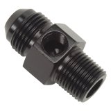 Russell Performance -6 AN Flare to 3/8in Pipe Pressure Adapter (Black) thumbnail 3