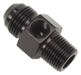 Russell Performance -6 AN Flare to 3/8in Pipe Pressure Adapter (Black) thumbnail 8
