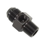 Russell Performance -6 AN Flare to 3/8in Pipe Pressure Adapter (Black) thumbnail 3