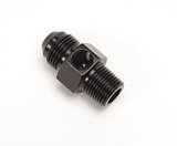 Russell Performance -6 AN Flare to 3/8in Pipe Pressure Adapter (Black) thumbnail 4
