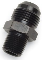 Russell Performance ADAPTER FITTING #6 AN MALE FLARE TO 1/2in NPT MALE BLK thumbnail 6