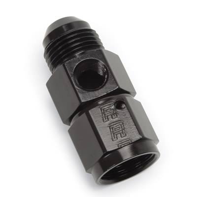 Russell Performance -6 AN Fuel Pressure Take off (Black)