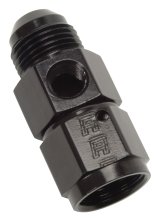 Russell Performance -6 AN Fuel Pressure Take off (Black) thumbnail 5