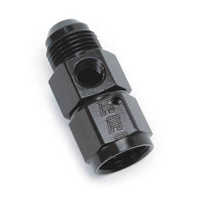 Russell Performance -8 AN Fuel Pressure Take off (Black)
