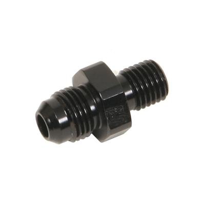 Russell Performance -6 AN Flare to 12mm x 1.5 Metric Thread Adapter (Black) thumbnail 2