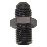 Russell Performance -6 AN Flare to 14mm x 1.5 Metric Thread Adapter (Black ) thumbnail 2