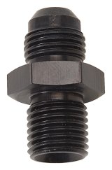 Russell Performance -6 AN Flare to 16mm x 1.5 Metric Thread Adapter (Black) thumbnail 3