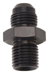 Russell Performance -6 AN Flare to 16mm x 1.5 Metric Thread Adapter (Black) thumbnail 6