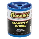 Russell Performance .032-Gauge Stainless Steel Wire 1-lb. Spool thumbnail 1
