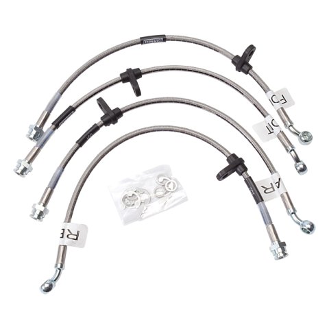 Russell Performance 99-02 Honda Civic Coupe Si Brake Line Kit thumbnail 2