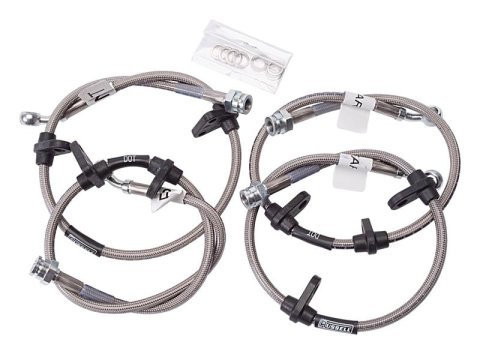 Russell Performance 88-91 Honda Civic EX/ Si / CRX Si Brake Line Kit thumbnail 2