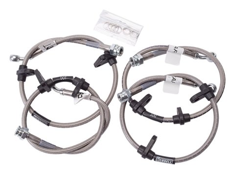 Russell Performance 88-91 Honda Civic EX/ Si / CRX Si Brake Line Kit thumbnail 4