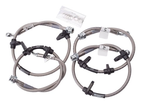 Russell Performance 88-91 Honda Civic EX/ Si / CRX Si Brake Line Kit thumbnail 6