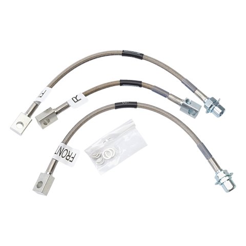 Russell Performance 94-95 Ford Mustang GT (Front & Rear Center Hose) Brake Line Kit thumbnail 3