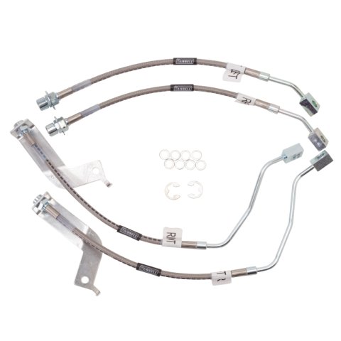 Russell Performance 99-04 Ford Mustang with Traction Control (Except Cobra) Brake Line Kit thumbnail 2