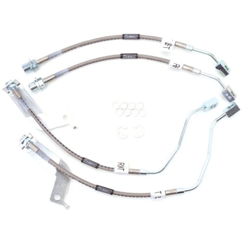 Russell Performance 99-04 Ford Mustang with Traction Control (Except Cobra) Brake Line Kit thumbnail 3